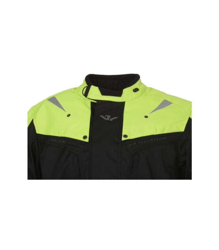 LevneMoto - Bunda Arcon, AYRTON (černá /žlutá fluo)