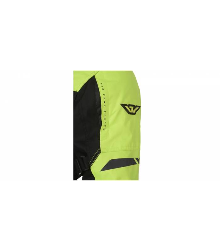 LevneMoto - Bunda Arcon, AYRTON (černá /žlutá fluo)