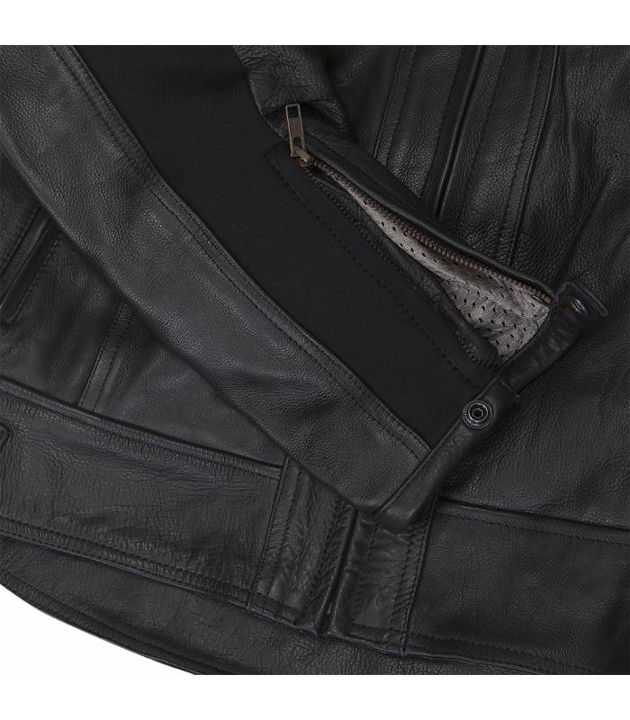 LevneMoto - Pánská kožená moto bunda W-TEC NF-1121