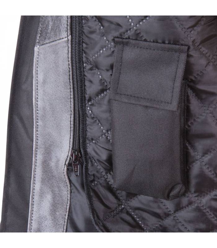 LevneMoto - Kožená moto bunda BOS 2058 Vintage grey