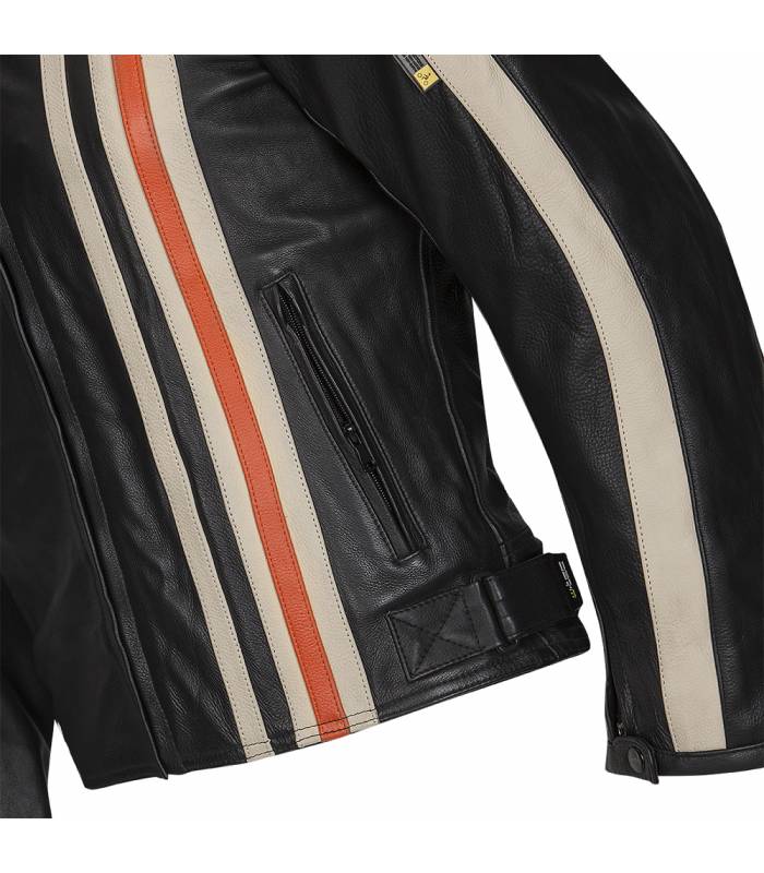LevneMoto - Pánská kožená moto bunda W-TEC NF-1114