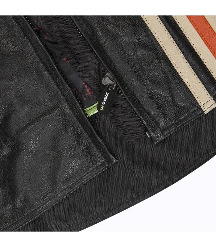 LevneMoto - Pánská kožená moto bunda W-TEC NF-1114