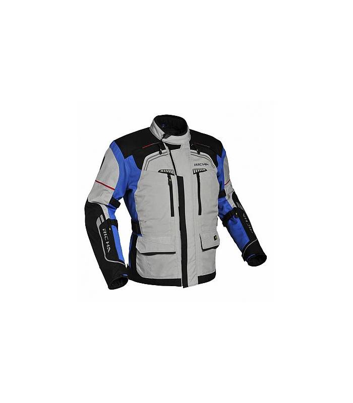 LevneMoto - Moto bunda Richa INFINITY-šedo modrá