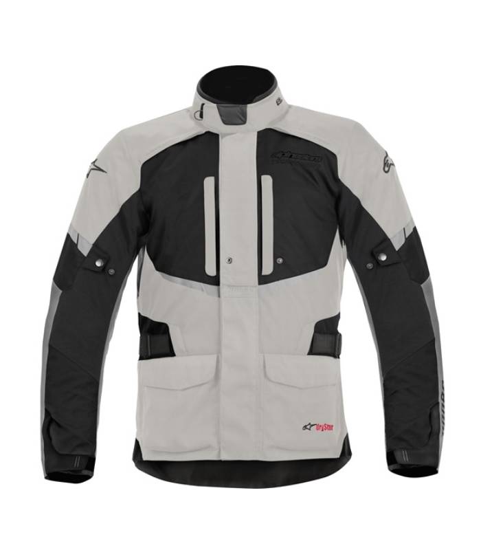 LevneMoto - Bunda Andes Drystar 2016, ALPINESTARS - Itálie (černá/světle šedá)