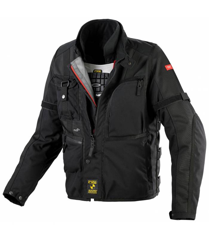 LevneMoto - Bunda TECH H2OUT, SPIDI - Itálie (černá)