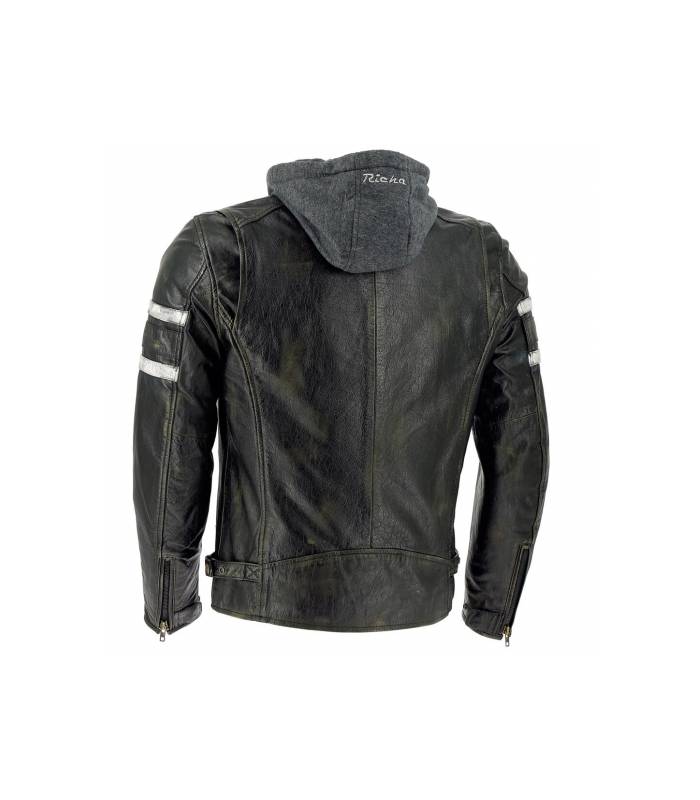LevneMoto - Kožená moto bunda Richa TOULON-černá