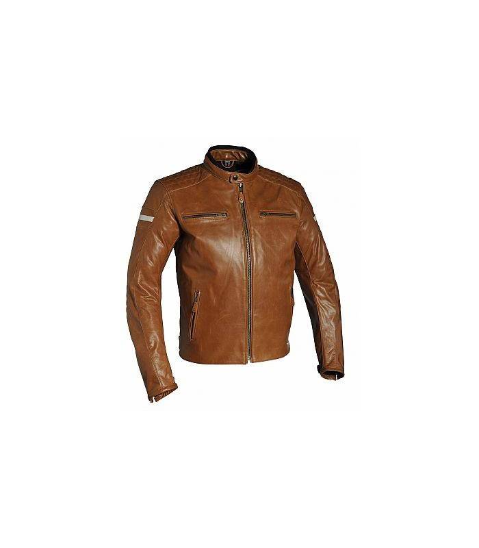 LevneMoto - Kožená moto bunda Richa DAYTONA-cognac