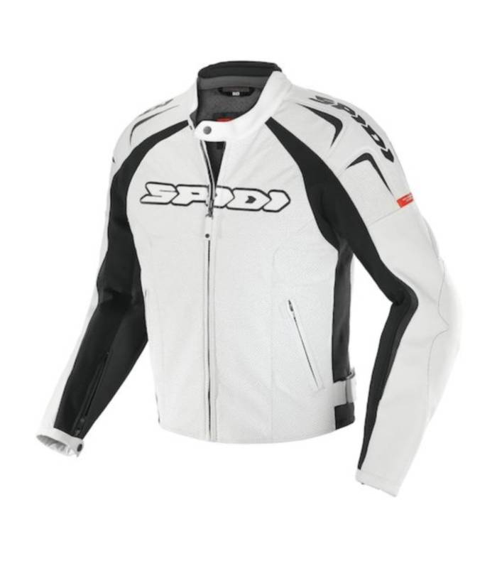 LevneMoto - Bunda TRACK WIND, SPIDI - Itálie (bílá)