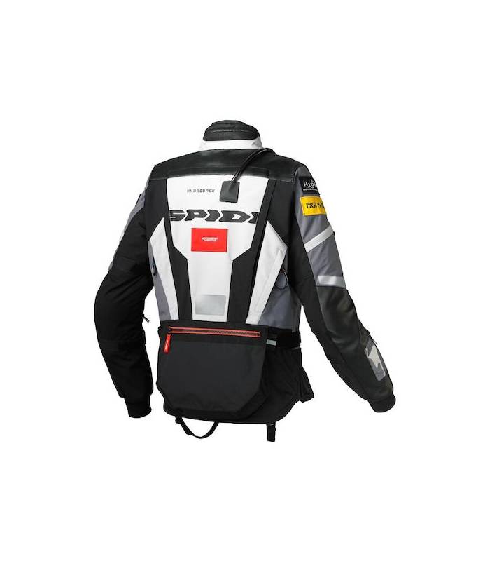 LevneMoto - Bunda H.T. RAID, SPIDI - Itálie (světle šedá/černá)