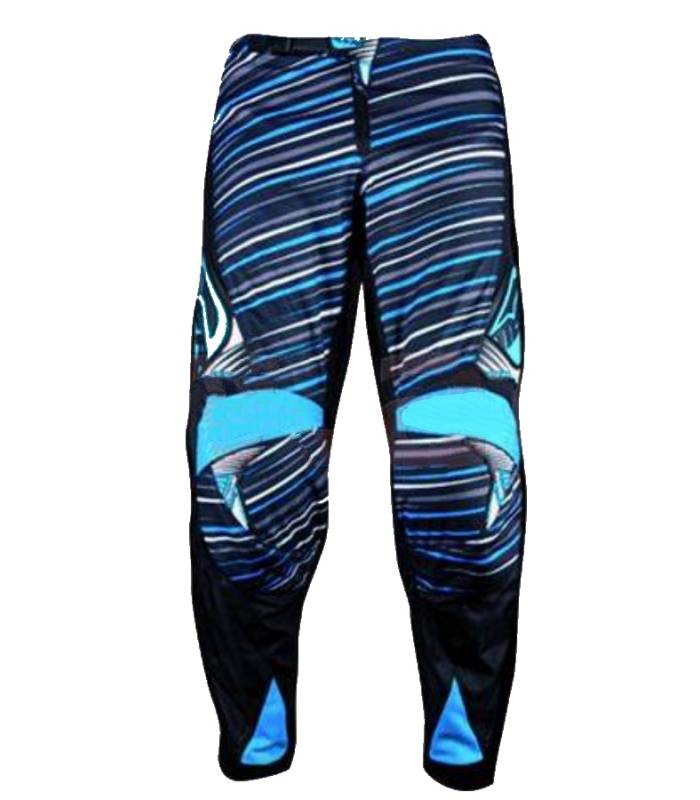 LevneMoto - Kalhoty M13 Axxis, MSR - USA (černá-modrá)