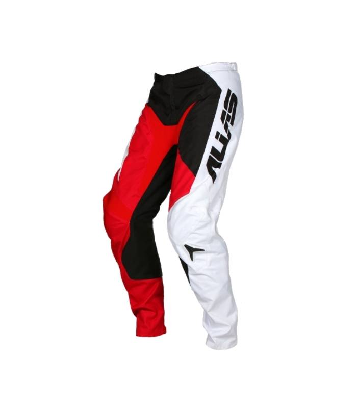 LevneMoto - Moto kalhoty ALIAS MX A2 BLOCKED-červeno/černé (2064-296)