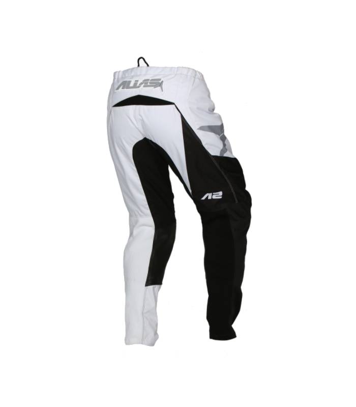 LevneMoto - Moto kalhoty ALIAS MX A2 BLOCKED-černo šedé (2064-326)