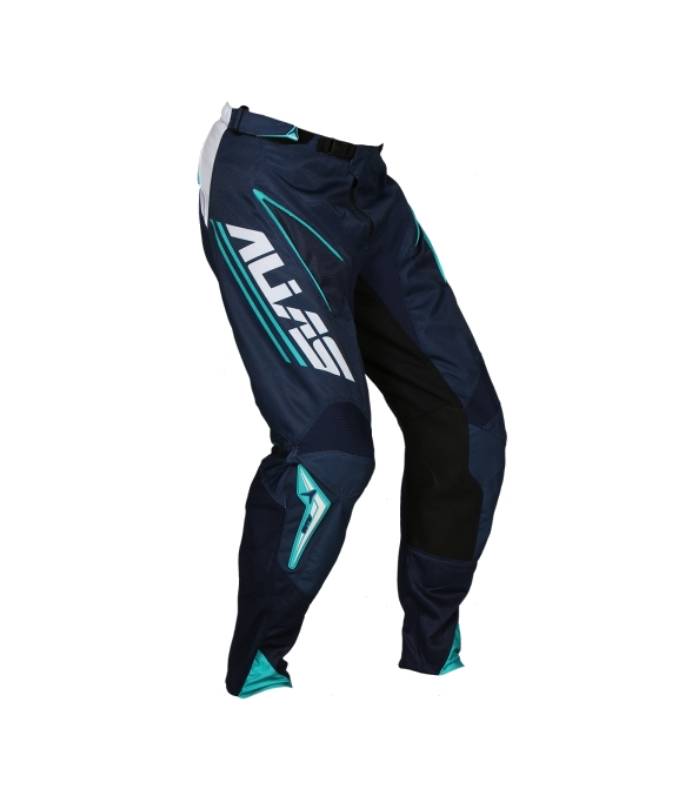 LevneMoto - Moto kalhoty ALIAS MX A1 ANALOGUE-bílé navy (2063-295)