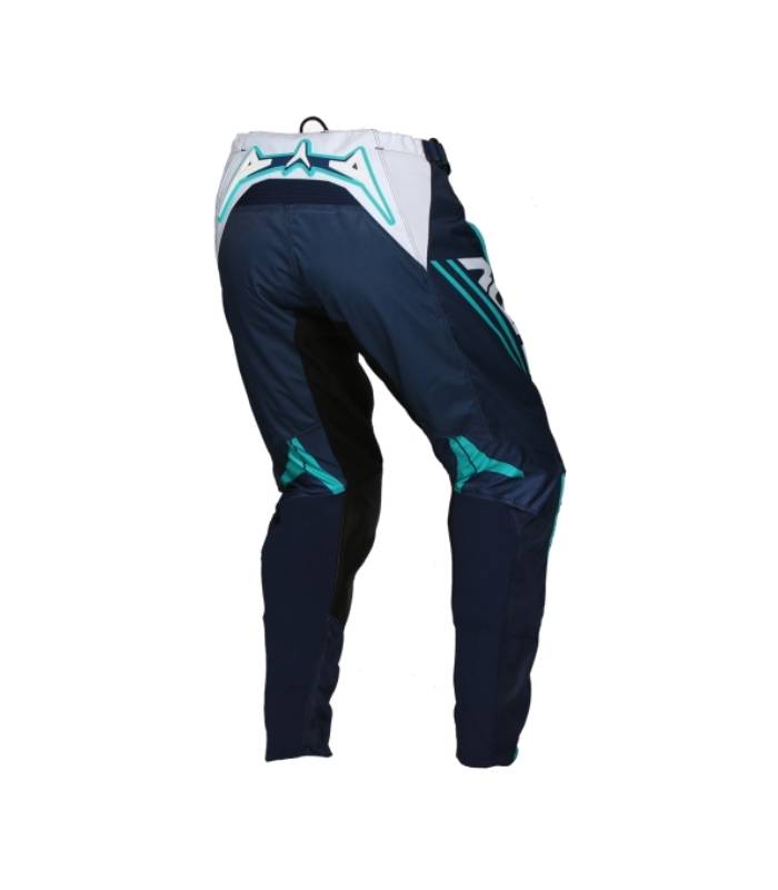 LevneMoto - Moto kalhoty ALIAS MX A1 ANALOGUE-bílé navy (2063-295)