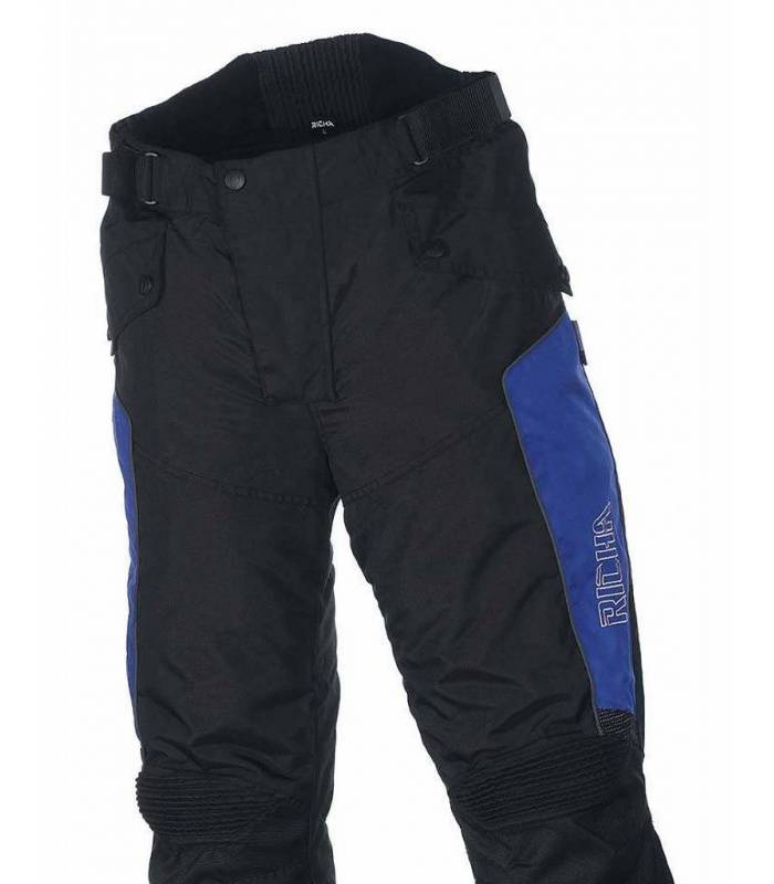 LevneMoto - Moto kalhoty Richa MONSOON-modré