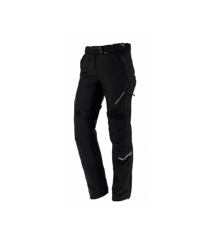 LevneMoto - Dámské moto kalhoty Richa PHOENICIA-černé zkrácené