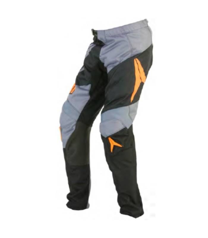 LevneMoto - Dětské moto kalhoty ALIAS MX A2 -černo šedé (2435-326)