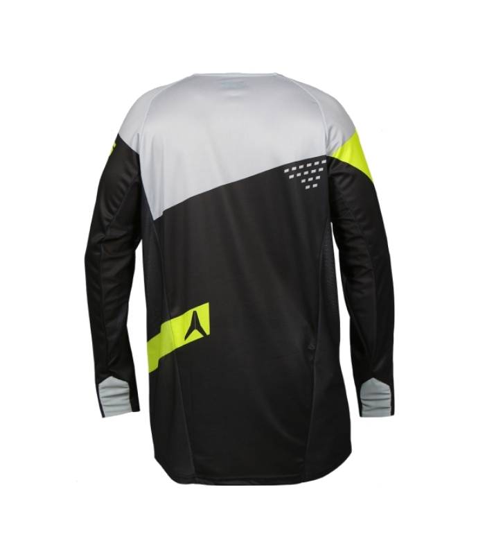 LevneMoto - Moto dres ALIAS MX A1 STANDARD-černo šedý (2162-326)