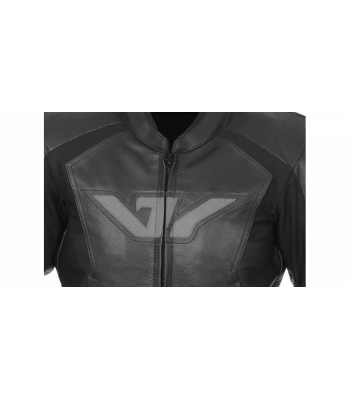 LevneMoto - Kombinéza dvoudílná Evo, AYRTON - ČR (černá)