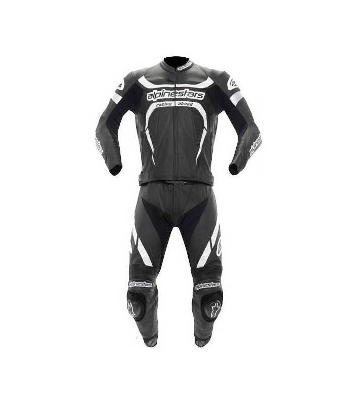 LevneMoto - Dvoudílná kombinéza Motegi, ALPINESTARS - Itálie (černá)