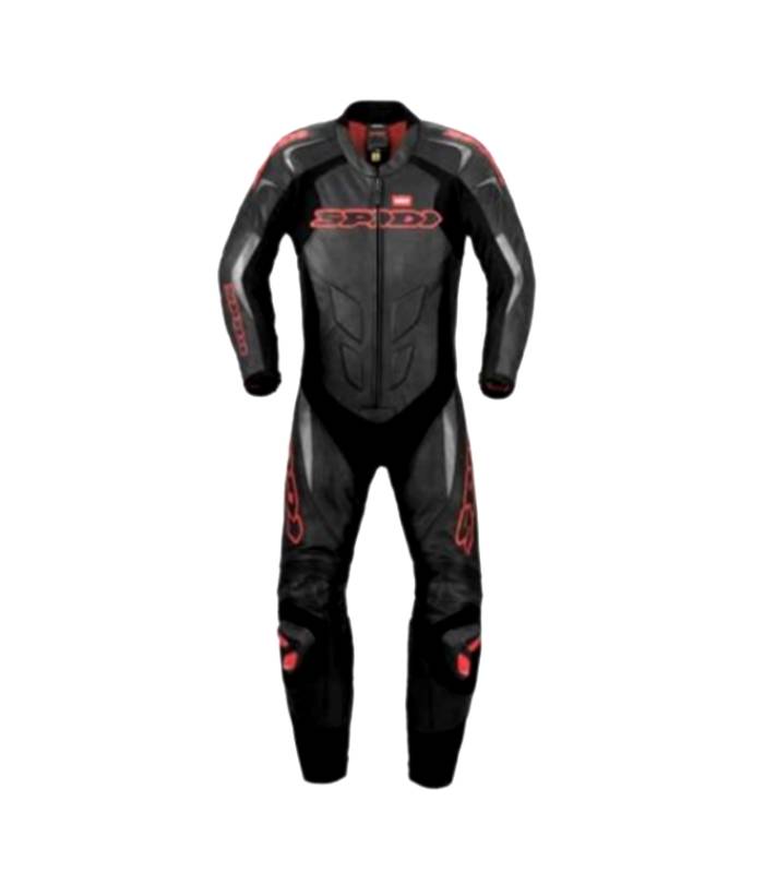 LevneMoto - Jednodílná kombinéza SUPERSPORT WIND PRO, SPIDI - Itálie (černá/červená)