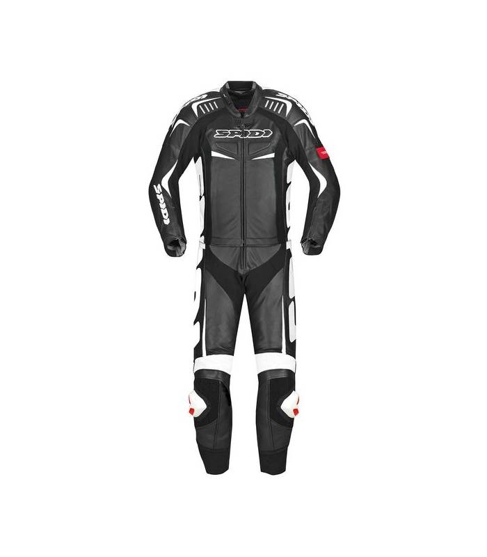 LevneMoto - Dvoudílná kombinéza TRACK TOURING, SPIDI - Itálie (černá/bílá)