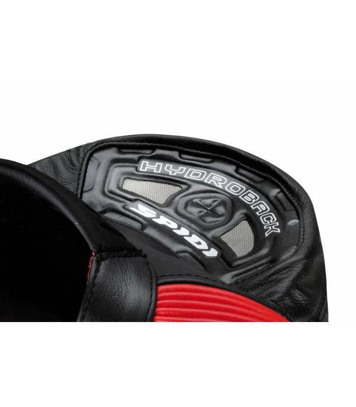 LevneMoto - Dvoudílná kombinéza TRACK TOURING, SPIDI - Itálie (černá/červená/bílá)