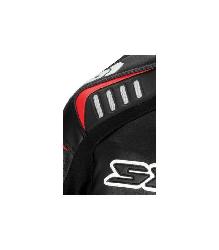 LevneMoto - Dvoudílná kombinéza TRACK TOURING, SPIDI - Itálie (černá/červená/bílá)