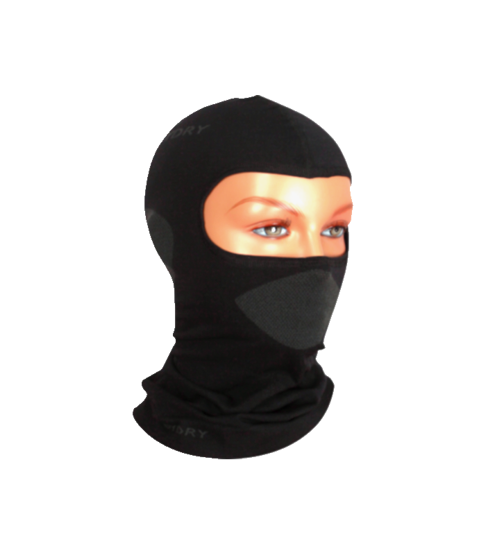 LevneMoto - Kukla Balaclava termo, BODY DRY (černá)