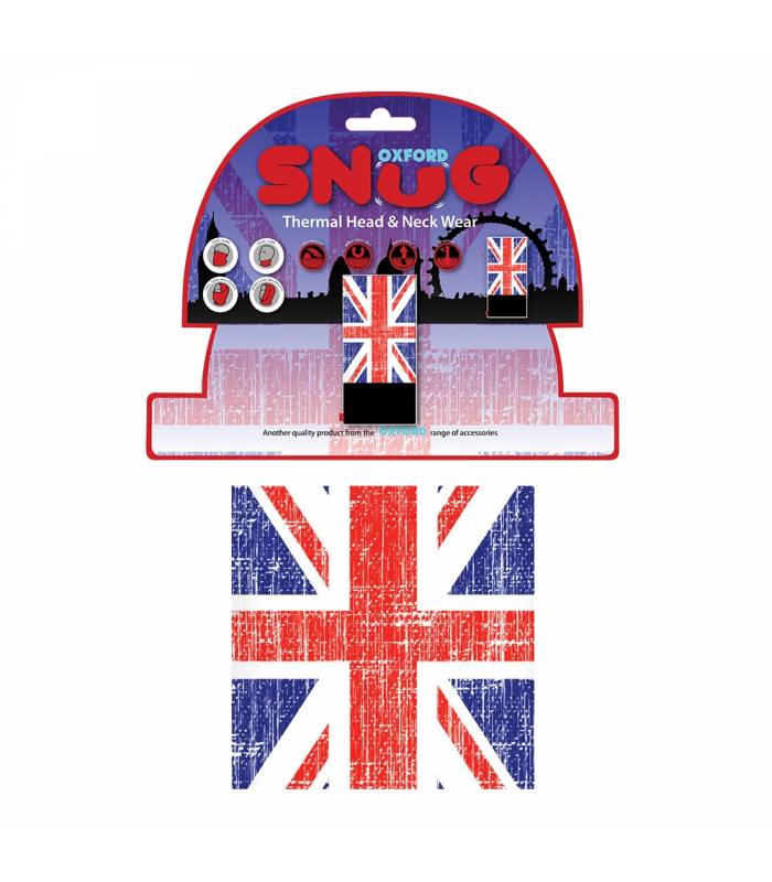 LevneMoto - Nákrčník Snug Union Jack, OXFORD - Anglie