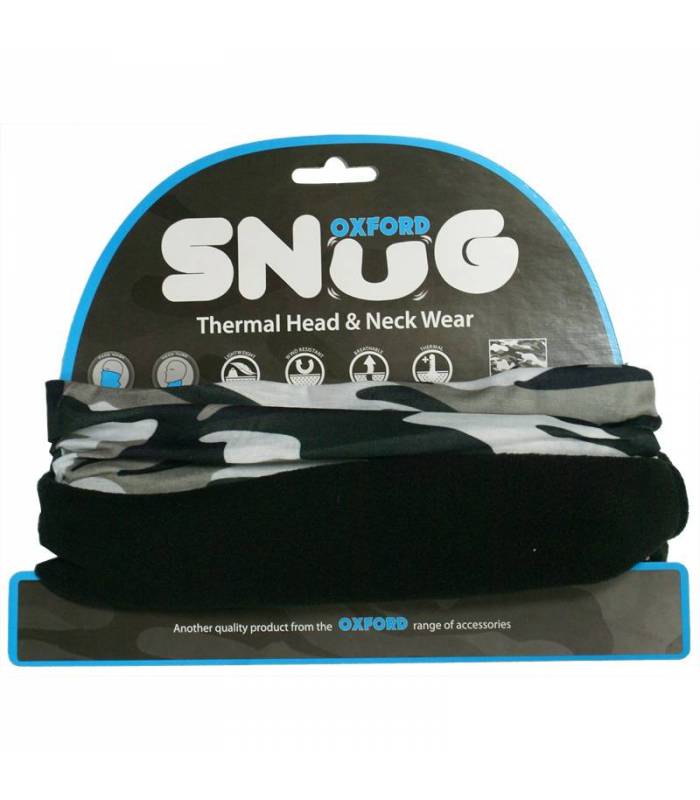 LevneMoto - Nákrčník Snug Camo, OXFORD - Anglie