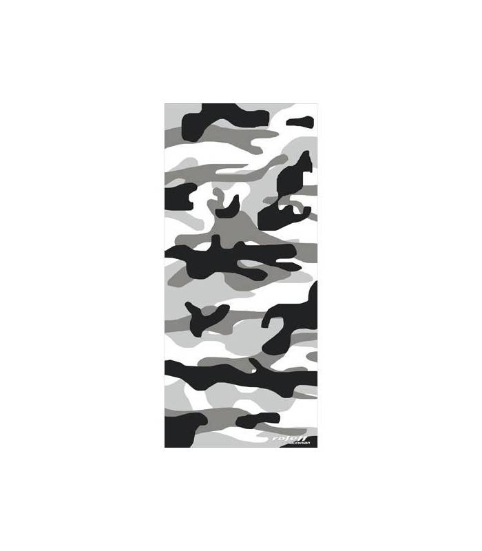 LevneMoto - Nákrčník víceúčelový Camo, ROLEFF (černý/šedý/bílý)