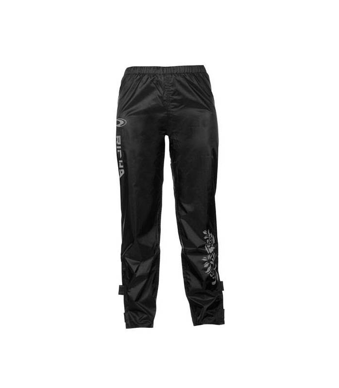 LevneMoto - Dámské moto kalhoty RICHA RAINWARRIOR FLOWER Lady -černé