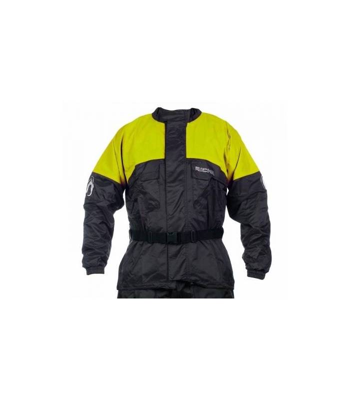 LevneMoto - Moto bunda RICHA RAINWARRIOR-černo žlutá fluo