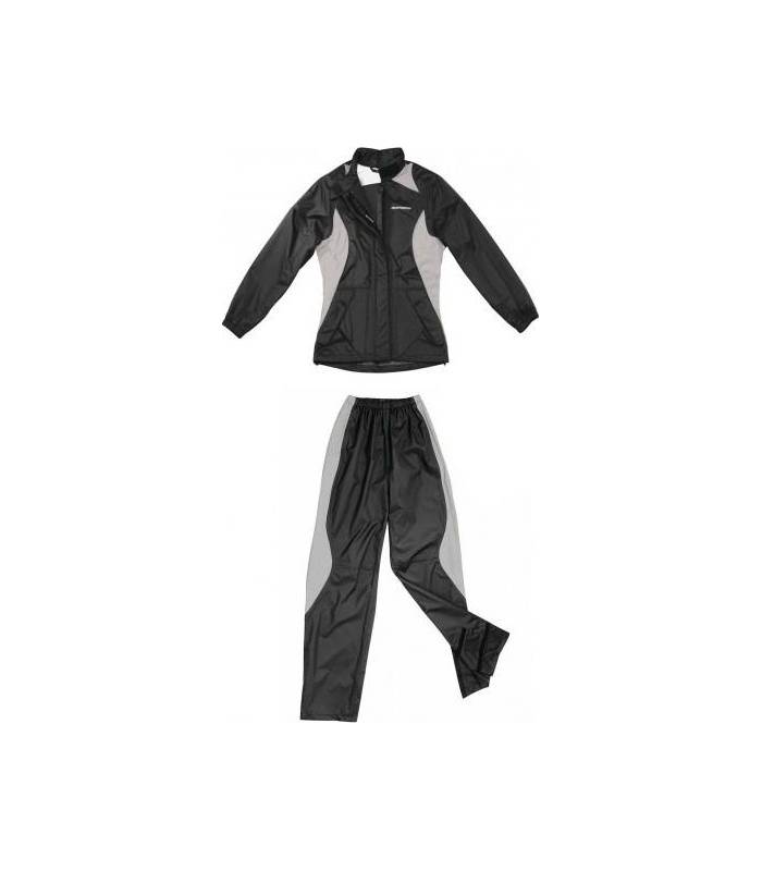 LevneMoto - Pláštěnka SIRENA LADY, SPIDI - Itálie, dámská (černá/šedá)