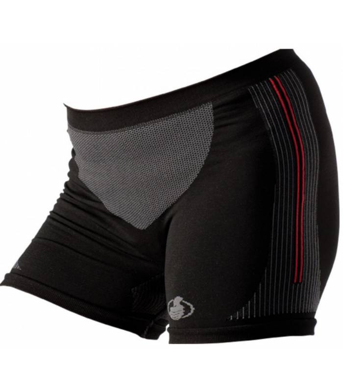 LevneMoto - Bezešvé termoprádlo Carbon, MOTO ONE - Itálie, dámské (černá)