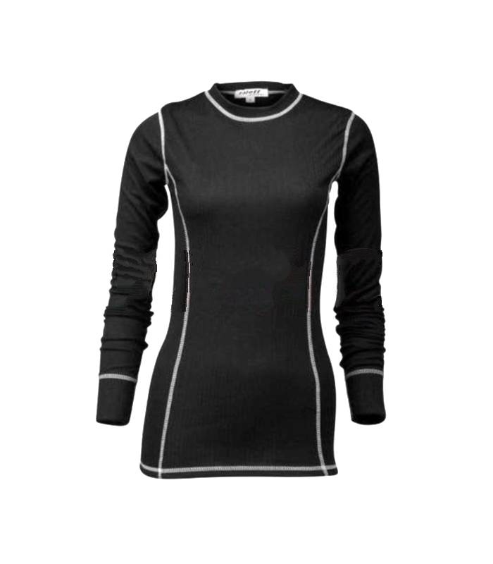 LevneMoto - Termoprádlo s dlouhým rukávem, ROLEFF - Německo, dámské (černá)