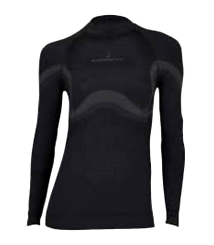 LevneMoto - Bezešvé termoprádlo X- fit dlouhý rukáv, BODY DRY, dámské (černá)