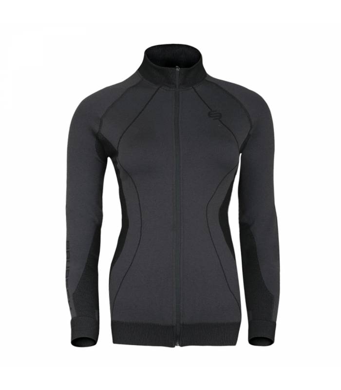 LevneMoto - Dámská thermo mikina Brubeck MERINO - dlouhý zip