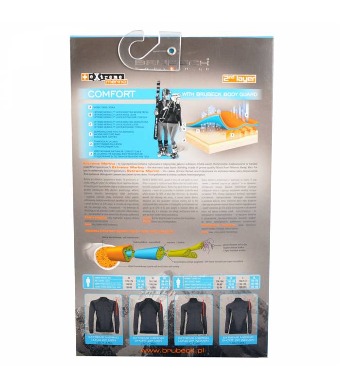 LevneMoto - Dámská thermo mikina Brubeck MERINO - dlouhý zip