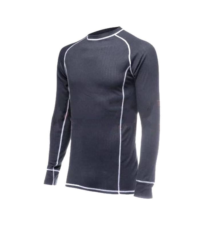 LevneMoto - Termoprádlo s dlouhým rukávem, ROLEFF - Německo (černé)