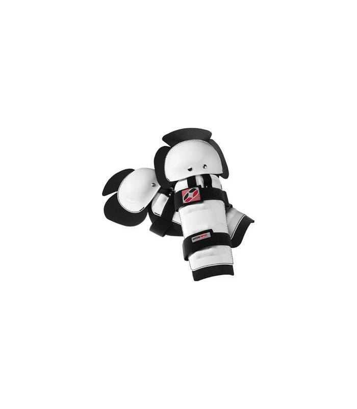 LevneMoto - Chrániče kolen NO FEAR EMPIRE Junior - bílé