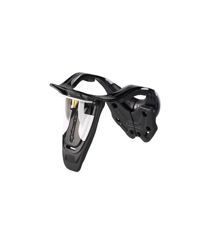 LevneMoto - Krční chránič BNS SB, ALPINESTARS - Itálie, dětský (černá/bílá, vel. 2XS)