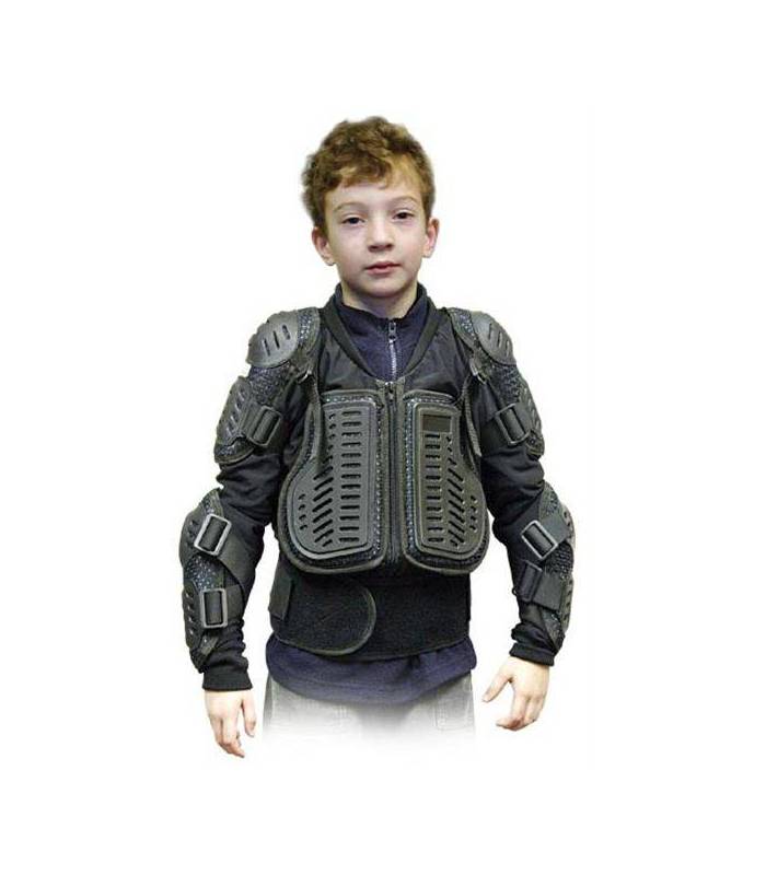 LevneMoto - Dětský chránič těla GENEZE (PAT05) - černý