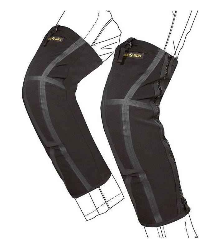 LevneMoto - Převlekové chrániče kolen SNUG KNEE, SPIDI - Itálie (černá)