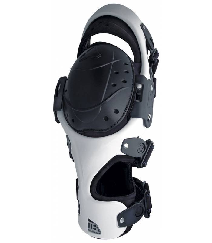 LevneMoto - Chránič kolen T6, TRYONIC - Nizozemí (bílá, pár)