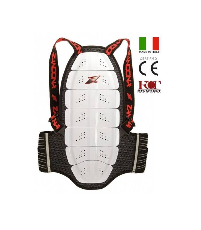 LevneMoto - Chránič páteře ZANDONA SHIELD EVO X8 - bílý