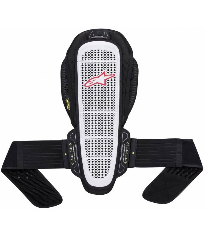 LevneMoto - Páteřový chránič Nucleon KR-R, ALPINESTARS - Itálie (černý/bílý/žlutý fluo)