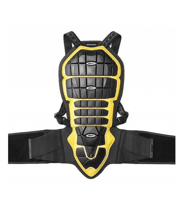 LevneMoto - Páteřový chránič BACK WARRIOR 180/195, SPIDI - Itálie (černý/žlutý)