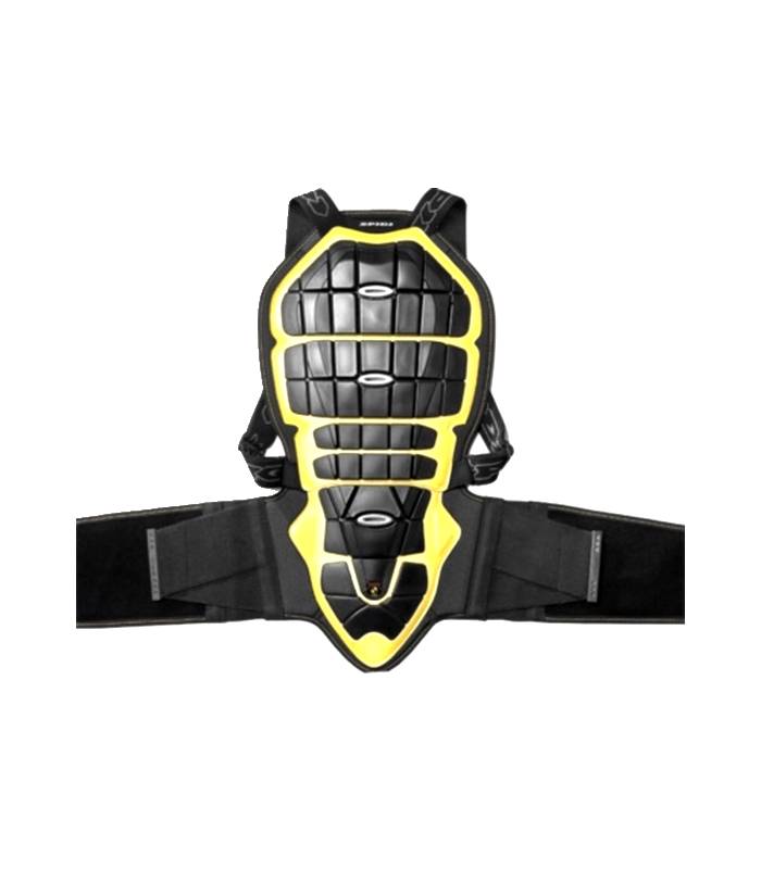 LevneMoto - Páteřový chránič BACK WARRIOR 170/180, SPIDI - Itálie (černý/žlutý)